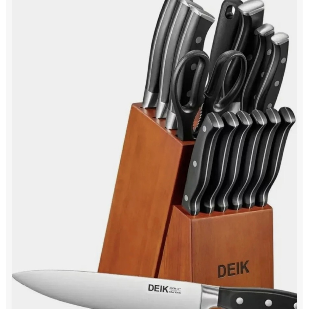 DEIK SDWD S287 15 PCs kitchen knife new